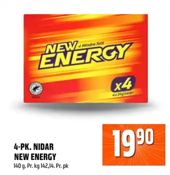 Coop Obs 4-pk. nidar new energy tilbud