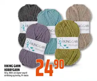 Coop Obs Viking garn hobbygarn tilbud