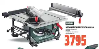 Coop Obs Metabo ts 254 m elektrisk bordsag tilbud