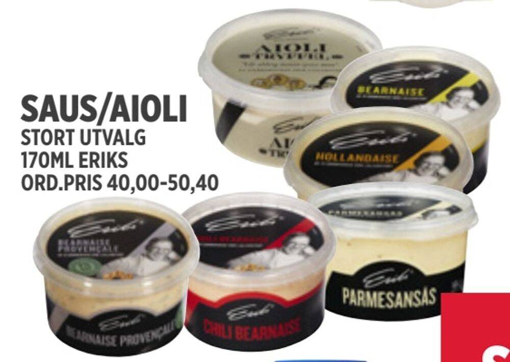 Jacobs Saus/aioli tilbud