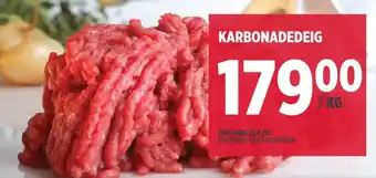 Jacobs Karbonadedeig tilbud