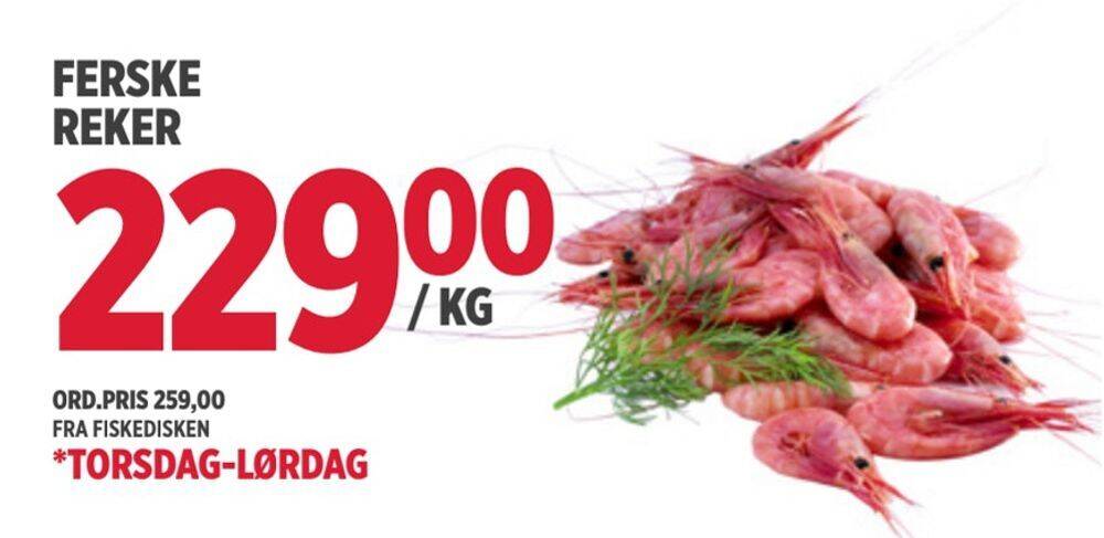 Jacobs Ferske reker tilbud
