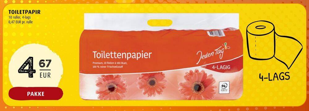 Scandinavian Park Toiletpapir tilbud