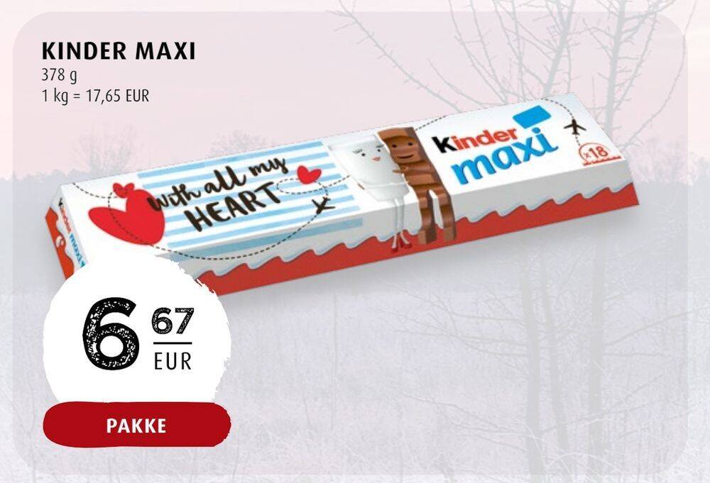 Scandinavian Park Kinder maxi tilbud