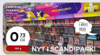 Scandinavian Park Candyking pick&mix tilbud