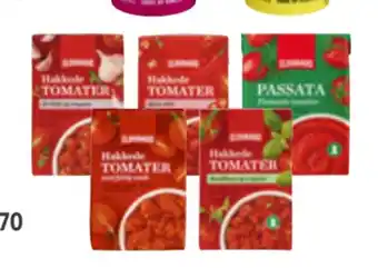 Jacobs Hakkede tomater tilbud