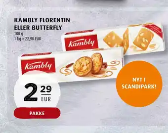 Scandinavian Park Kambly florentin eller butterfly tilbud