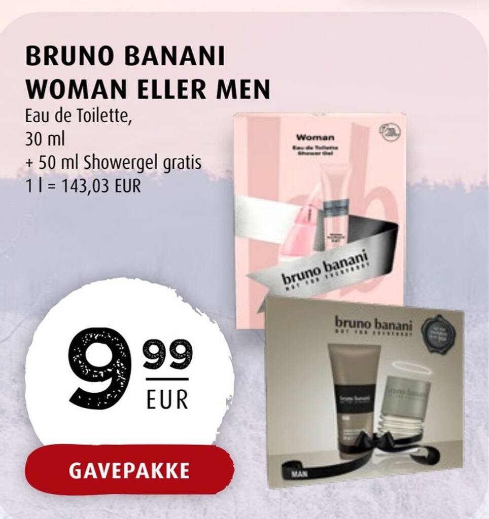 Scandinavian Park Bruno banani woman eller men tilbud