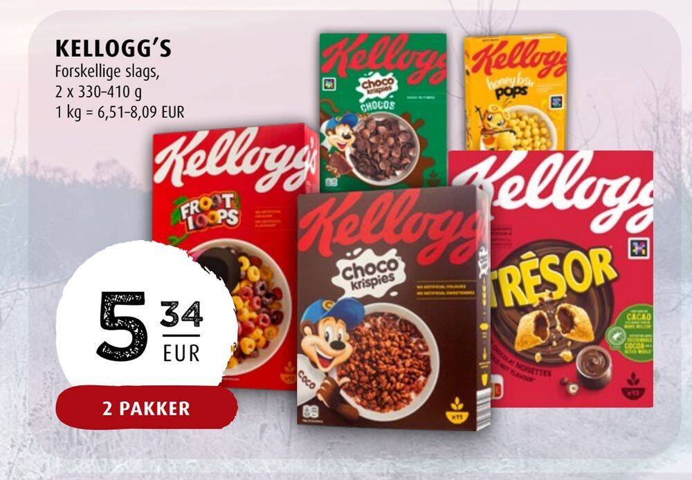 Scandinavian Park Kellogg's tilbud