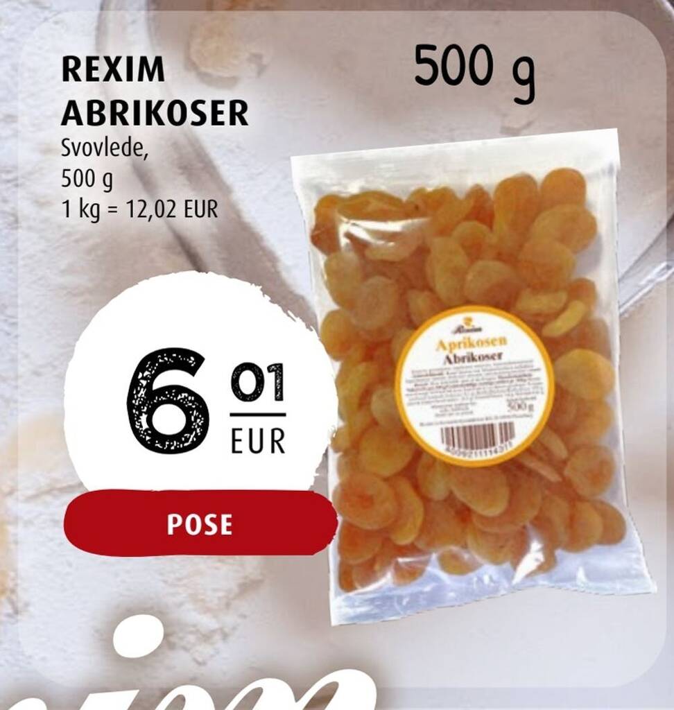Scandinavian Park Rexim abrikoser tilbud