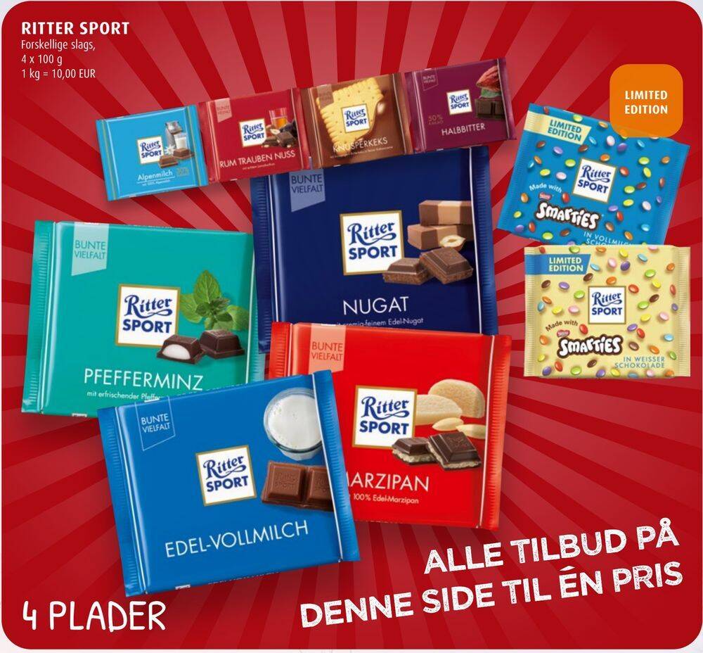 Scandinavian Park Ritter sport tilbud