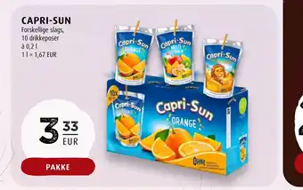 Scandinavian Park Capri-sun tilbud