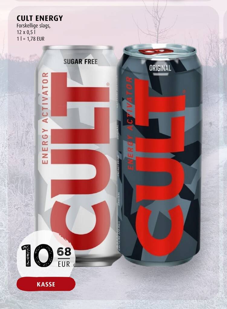 Scandinavian Park Cult energy tilbud