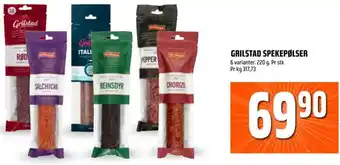 Coop Obs GRILSTAD SPEKEPØLSER tilbud