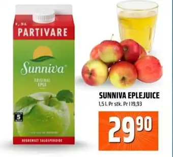 Coop Obs SUNNIVA EPLEJUICE tilbud