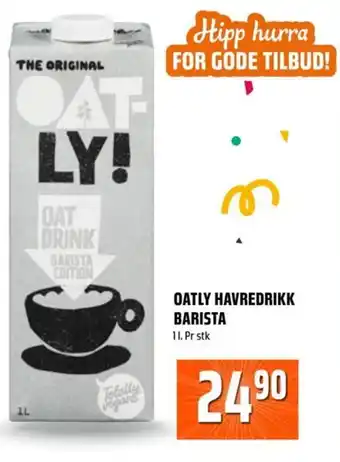 Coop Obs OATLY HAVREDRIKK BARISTA tilbud