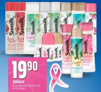 Coop Obs SUNSILK tilbud