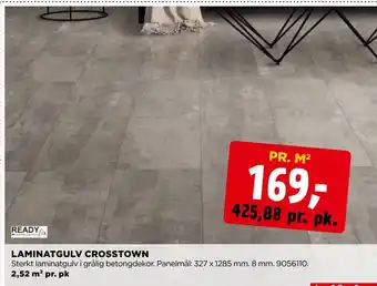 jem & fix Laminatgulv crosstown tilbud