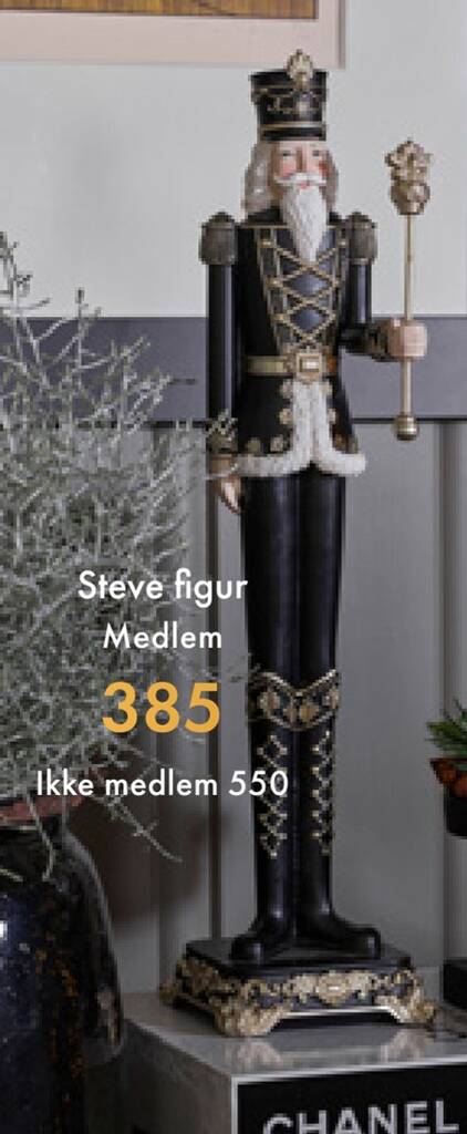 Fagmøbler Steve figur tilbud