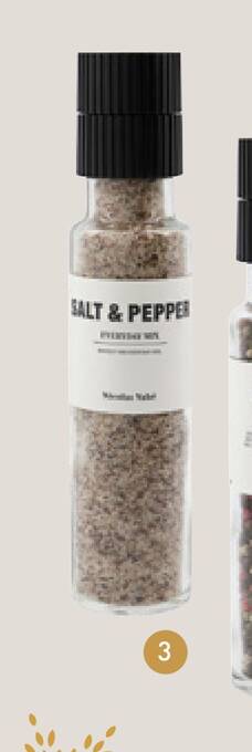 Fagmøbler Nicholas vahé salt med pepper tilbud