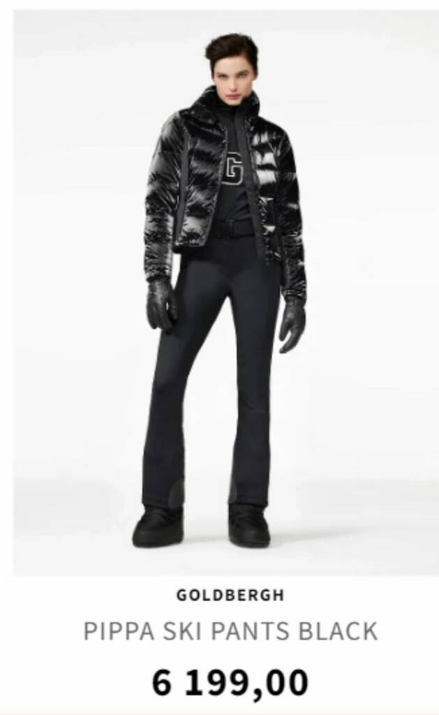 Høyer PIPPA SKI PANTS BLACK tilbud