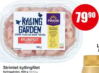 Spar Strimlet kyllingfilet tilbud