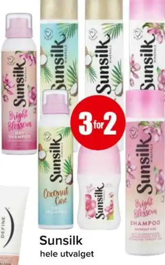 Spar Sunsilk tilbud