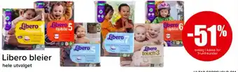Spar Libero bleier tilbud