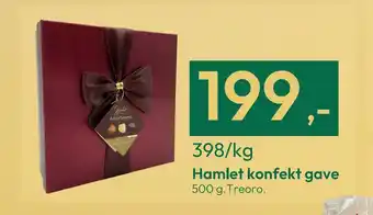 Gigaboks Hamlet konfekt gave tilbud