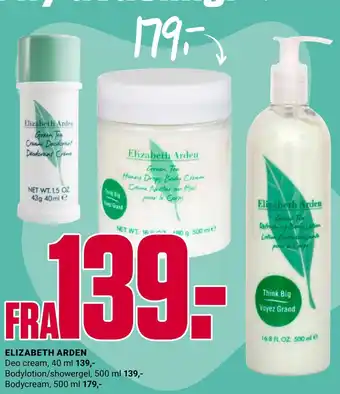 Europris Elizabeth arden tilbud