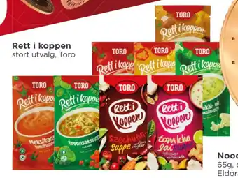 Meny Rett i koppen tilbud