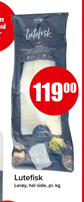 Spar Lutefisk tilbud
