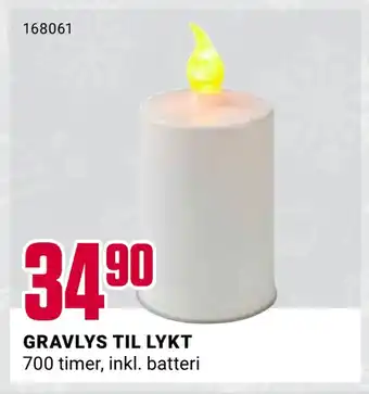 Europris Gravlys til lykt tilbud