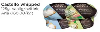 Meny Castello whipped tilbud