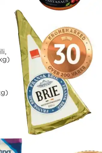 Meny Fransk brie tilbud