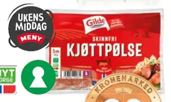 Meny Kjøttpølse tilbud