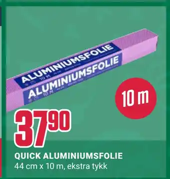Europris Quick aluminiumsfolie tilbud