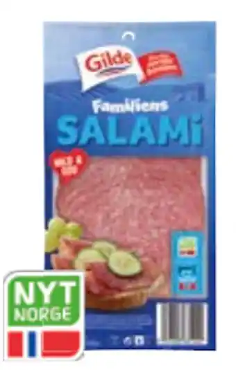 Meny Familiens salami tilbud