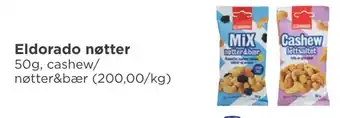 Meny Eldorado nøtter tilbud