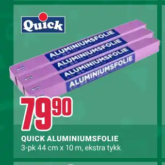 Europris Quick aluminiumsfolie tilbud