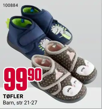 Europris Tøfler tilbud