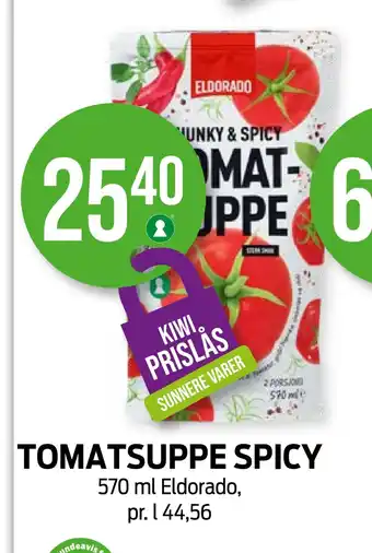 Kiwi Tomatsuppe spicy tilbud