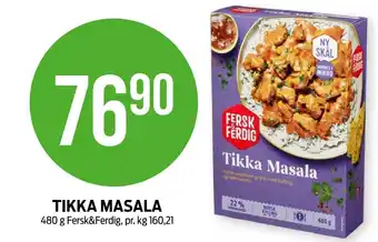 Kiwi Tikka masala tilbud