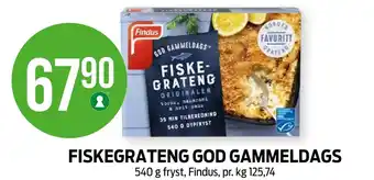 Kiwi Fiskegrateng god gammeldags tilbud