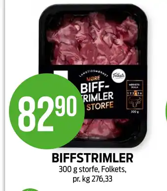 Kiwi Biffstrimler tilbud