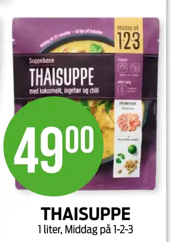 Kiwi Thaisuppe tilbud