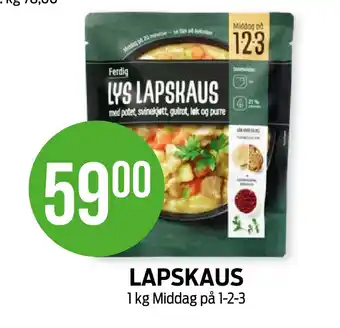 Kiwi Lapskaus tilbud