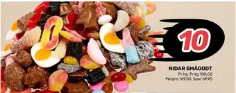 Coop Marked Nidar smågodt tilbud