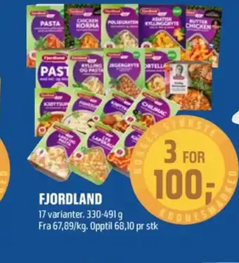 Coop Obs Fjordland ferdigretter tilbud