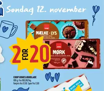 Coop Prix Coop kokesjokolade tilbud